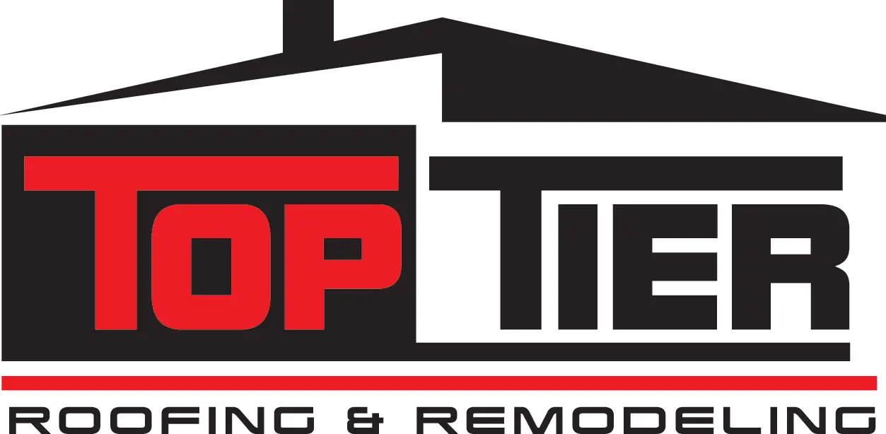 Roofing and remodeling company logo
